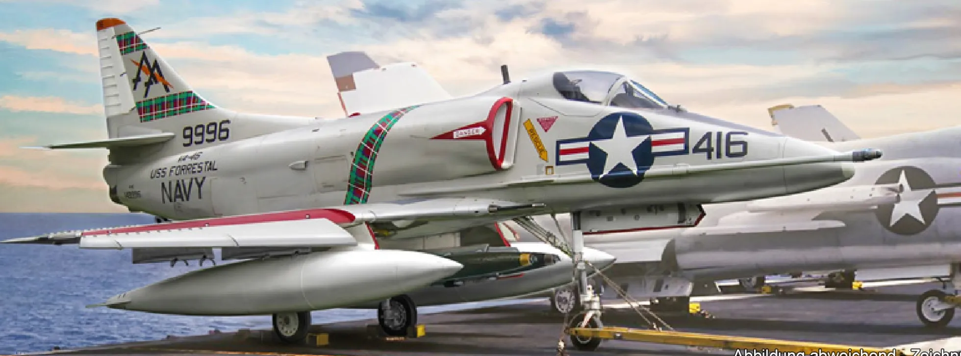 ITALERI 2826 Douglas A-4E/F/G Skyhawk | Flugzeug Bausatz 1:48