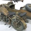 ITALERI 7403 Dt. BMW R75 mit Beiwagen | Militärmotorrad Bausatz 1:9