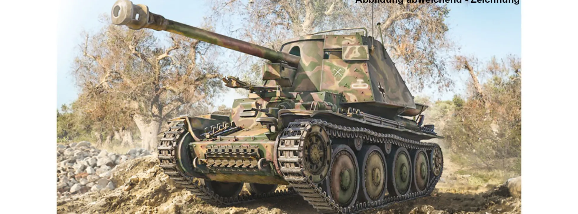 ITALERI 6566 Dt. Sd.Kfz.138 Marder III Ausf. H | Militär Bausatz 1:35