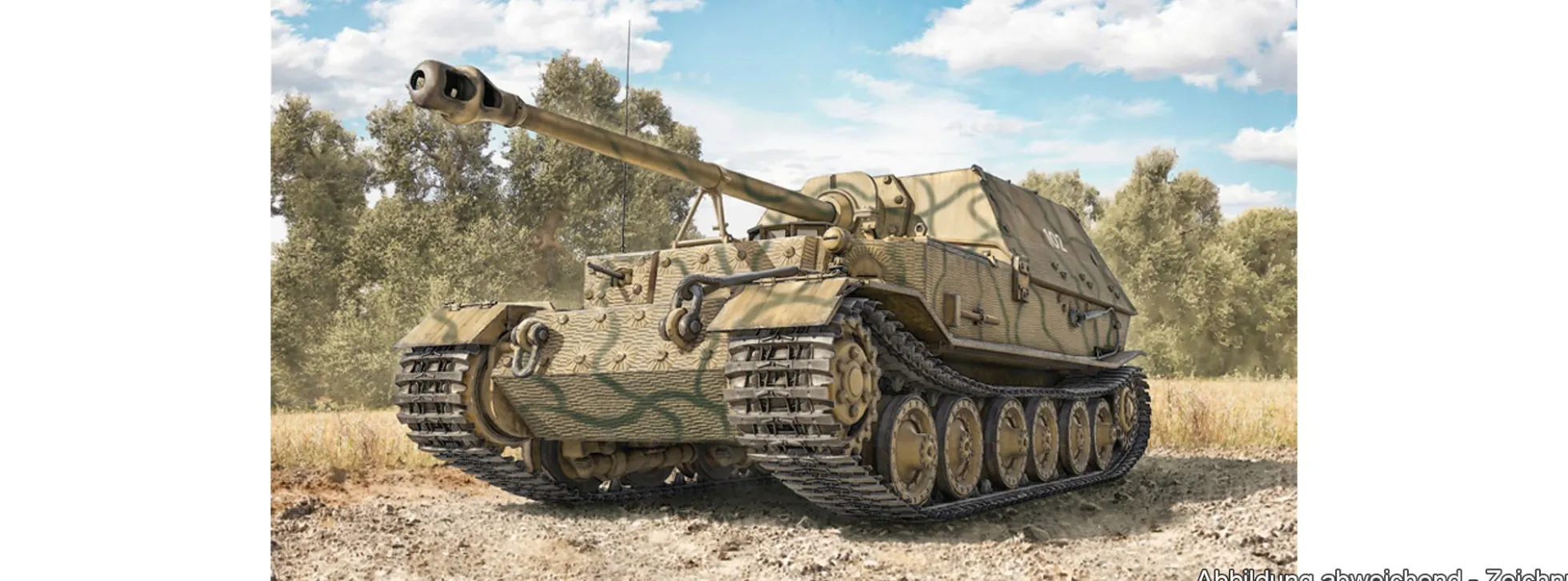 ITALERI 211 ELEFANT Sd. Kfz. 184 Panzerjäger Tiger P | Panzer Bausatz 1:35