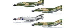 ITALERI 1373 F-4 C/D/J Phantom Aces | Flugzeug Bausatz 1:72
