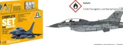ITALERI 72009 F-16 C/D Night Falcon Model-Set | Flugzeug Bausatz 1:72