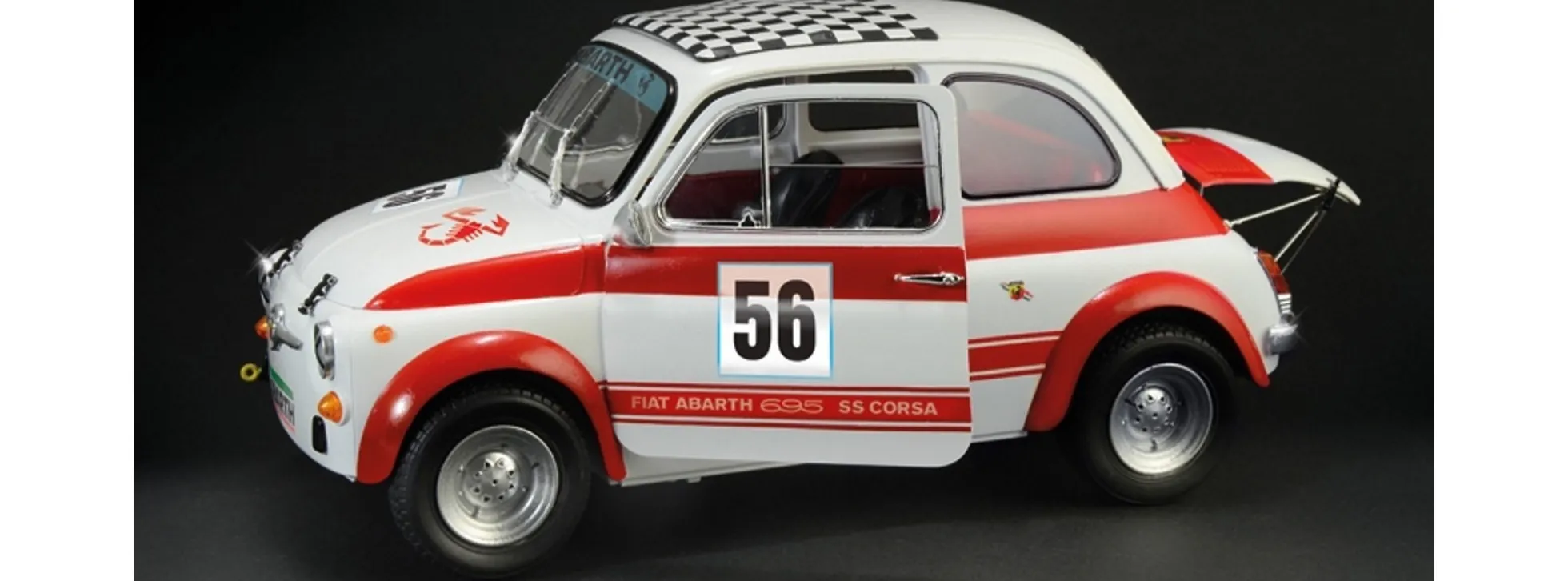 ITALERI 4705 FIAT Abarth 695 SS / Assetto Corsa | Auto Bausatz 1:12