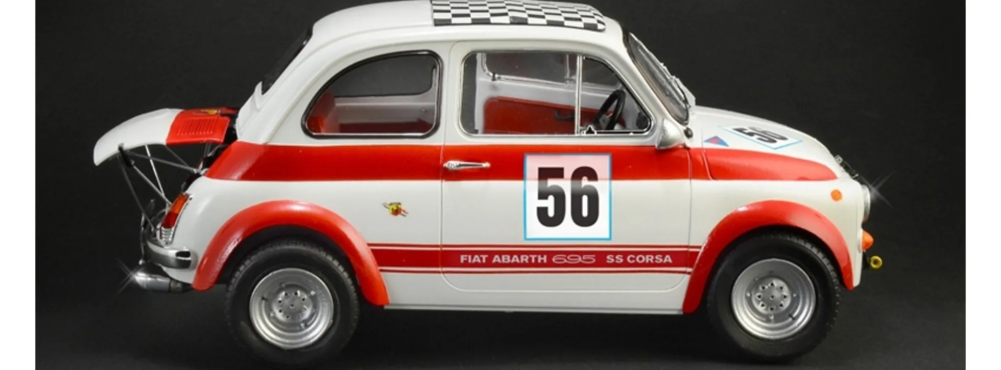 ITALERI 4705 FIAT Abarth 695 SS / Assetto Corsa | Auto Bausatz 1:12
