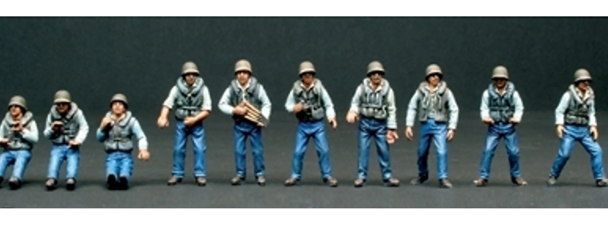 ITALERI 5606 Figuren-Set Crew f. ELCO 80 PT | Militär Bausatz 1:35