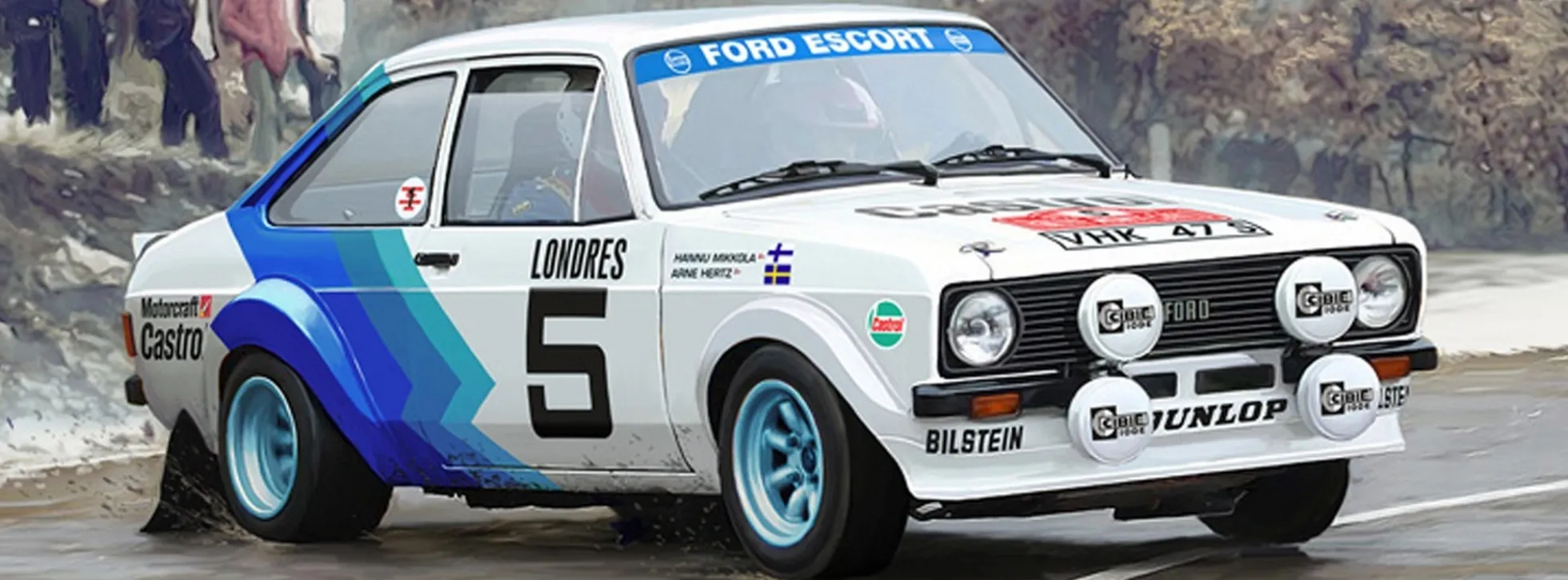 ITALERI 3655 Ford Escort RS1800 Mk.II | Auto Bausatz 1:24
