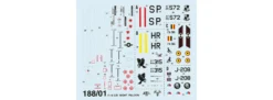 ITALERI 0188 General Dynamics F-16 C/D Night Falcon | Flugzeug Bausatz 1:72