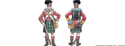 ITALERI 6004 Highlander Infantry | 50 Stück | Militärfiguren Bausatz 1:72