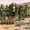 ITALERI 6165 Italienische Kanone 149/40 mit Besatzung | Geschütz Bausatz 1:72