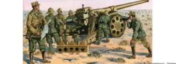 ITALERI 6165 Italienische Kanone 149/40 mit Besatzung | Geschütz Bausatz 1:72