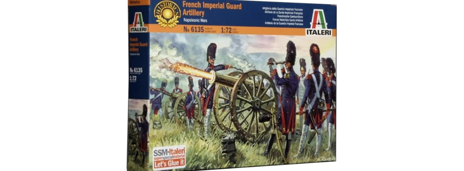 ITALERI 6135 Kaiserliche Garde-Artillerie | Figuren Bausatz 1:72