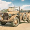ITALERI 6597 Kfz.12 Horch 901 typ 40 Frühe Ausf. | Auto Bausatz 1:35