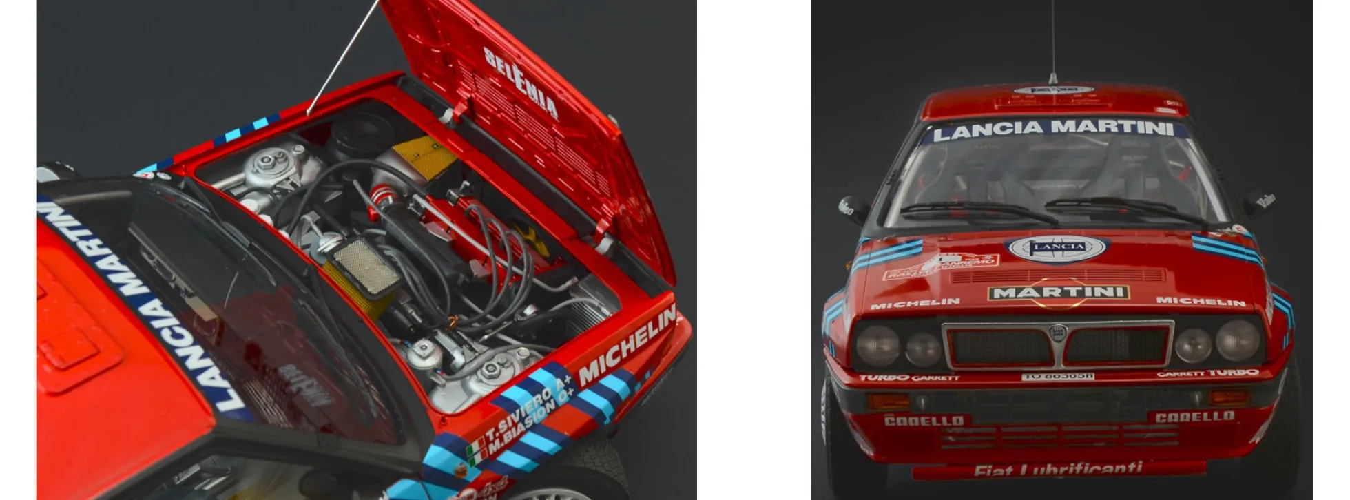 ITALERI 4712 Lancia Delta HF 16V Integrale Sanremo 89 | Auto Bausatz 1:12