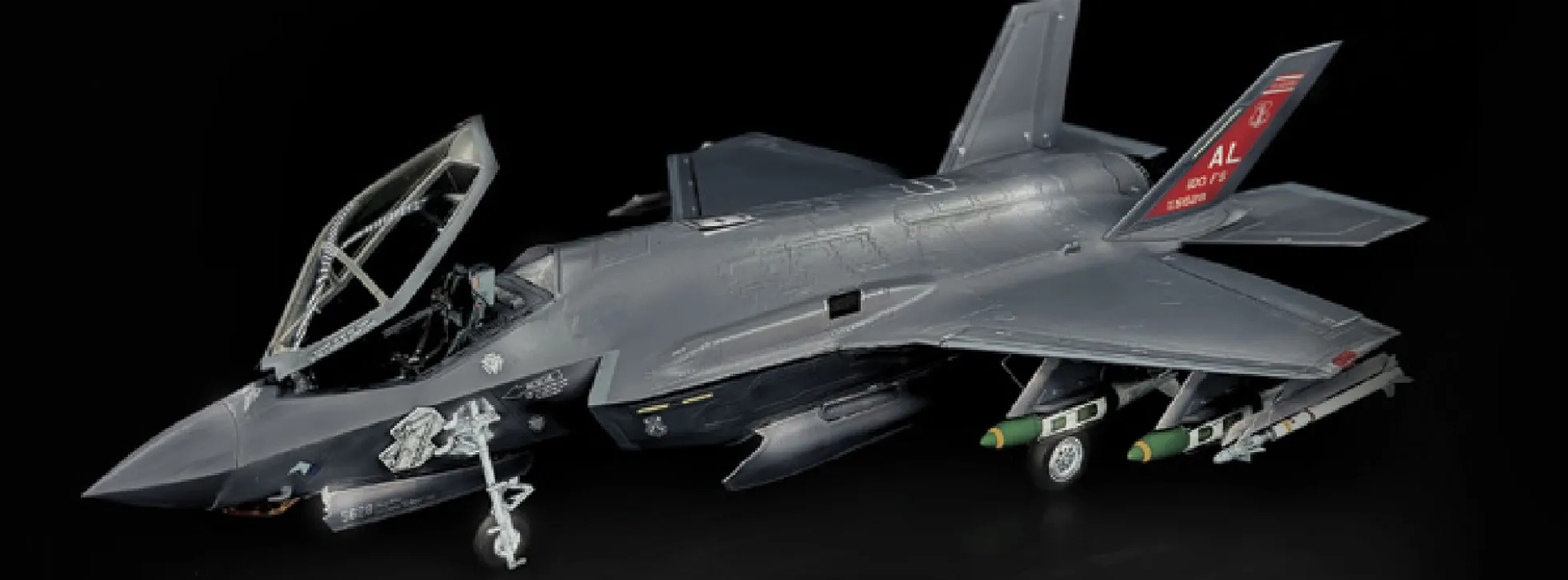 ITALERI 2836 Lockheed Martin F-35A Lightning II CTOL Version | Flugzeug Bausatz 1:48