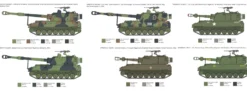 ITALERI 6589 M-109 A2-A3-G Haubitze | Militär Bausatz 1:35