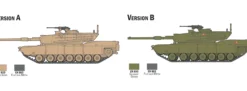 ITALERI 72004 M-1 Abrams Model-Set | Panzer Bausatz 1:72