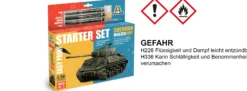 ITALERI 75001 M4A3E8 Fury Sherman | Starter Set | Militär Bausatz 1:56