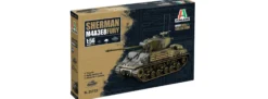 ITALERI 25772 M4A3E8 Sherman Fury | Panzer Bausatz 1:56