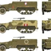 ITALERI 7509 M3A1 Halbkette | 2er-Set | Militaria Bausatz 1:72