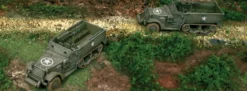 ITALERI 7509 M3A1 Halbkette | 2er-Set | Militaria Bausatz 1:72