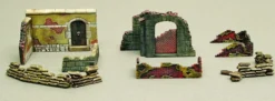 ITALERI 6090 Mauern und Ruinen II | Zubehör Bausatz 1:72