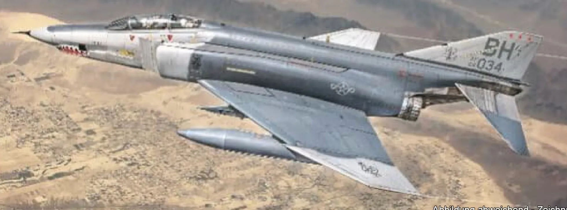 ITALERI 1477 McDonnell RF-4 C/E Phantom II | Flugzeug Bausatz 1:72