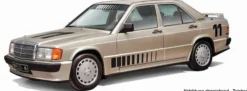 ITALERI 3624 Mercedes-Benz 190E 2.3 16V | Auto Bausatz 1:24