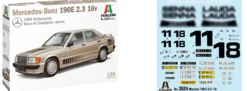 ITALERI 3624 Mercedes-Benz 190E 2.3 16V | Auto Bausatz 1:24