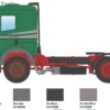 ITALERI 3956 Mercedes-Benz SK1844 LS V8 | LKW-Modell Bausatz 1:24