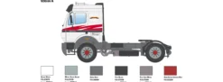 ITALERI 3956 Mercedes-Benz SK1844 LS V8 | LKW-Modell Bausatz 1:24