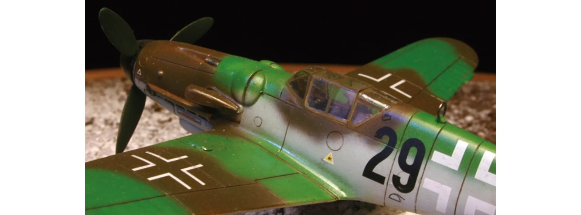 ITALERI 0063 Messerschmitt BF-109 G-6 | Flugzeug Bausatz 1:72