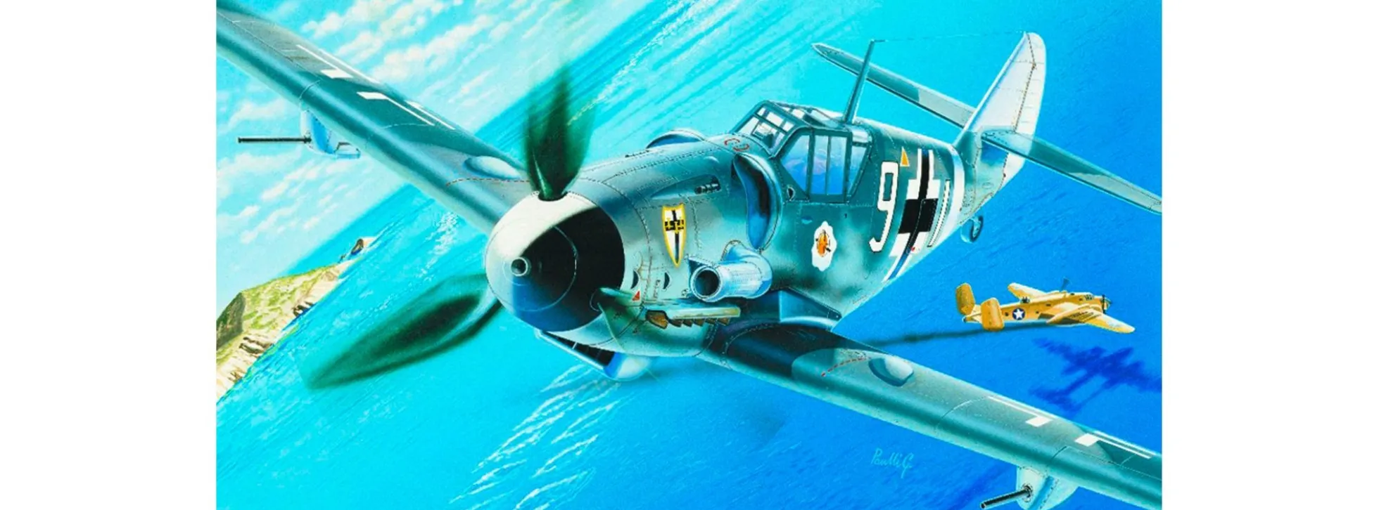 ITALERI 0063 Messerschmitt BF-109 G-6 | Flugzeug Bausatz 1:72