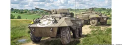 ITALERI 7087 M8 Greyhound/M20 Gepanzertes Nutzfahrzeug | Militär Bausatz 1:72