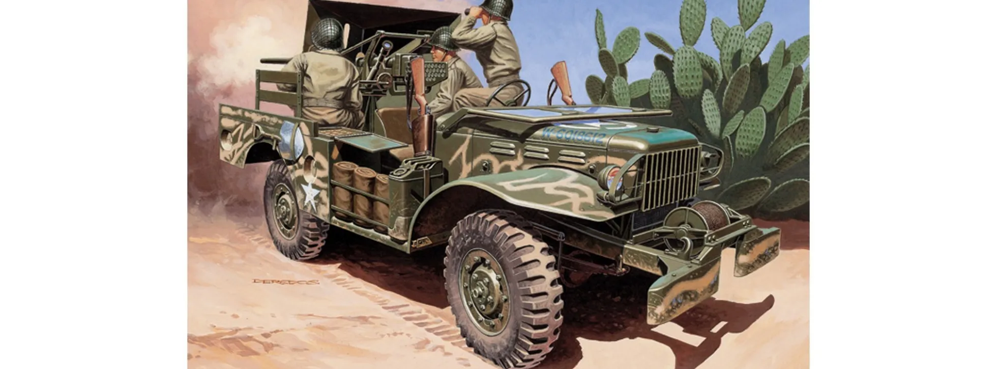 ITALERI 6555 M6 Gun Motor Carriage WC-55 | Militär Bausatz 1:35