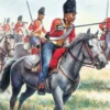 ITALERI 6001 Napoleon Kriege Brit. Schwere Kavallerie Militär Bausatz 1:72