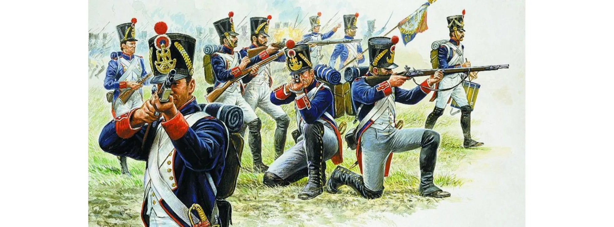 ITALERI 6002 Napoleon Kriege Französische Infanterie | Militär Bausatz 1:72