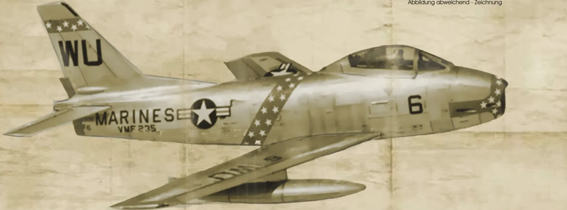 ITALERI 2811 North American FJ-2/3 Fury | Flugzeug Bausatz 1:48