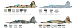 ITALERI 2827 Northrop F-5E Tiger II | Flugzeug Bausatz 1:48