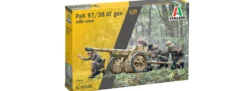 ITALERI 96460 Pak 97/38 Panzer Abwehrkanone mit Mannschaft | Geschütz Bausatz 1:35