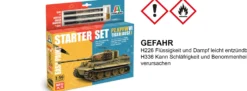 ITALERI 75002 Pz. Kpfw. VI Tiger I Ausf. E | Starter Set | Militär Bausatz 1:56