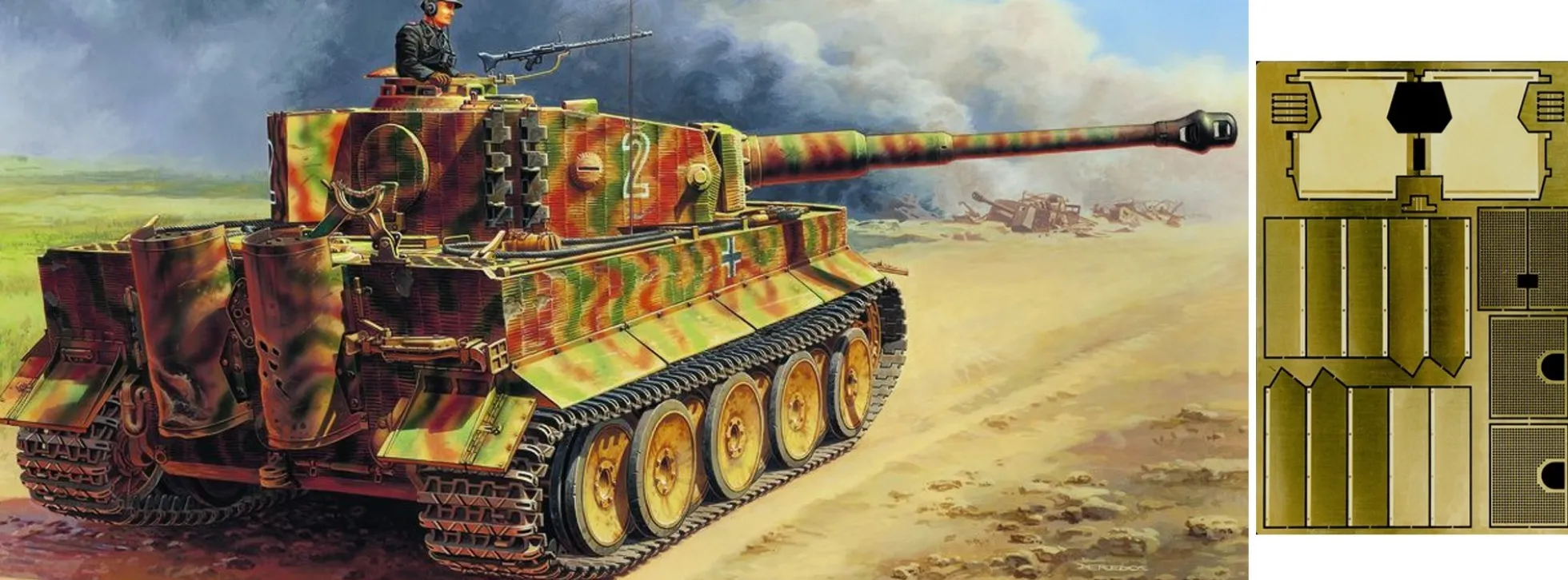 ITALERI 6507 PzKpfw. VI Tiger I Ausf. E Militär Bausatz 1:35
