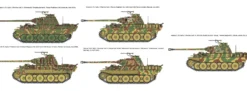 ITALERI 7018 Pz. Kpfw. V Panther Ausf. A Sd. Kfz. 171 | Panzer Bausatz 1:72