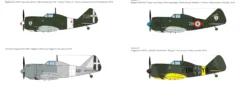 ITALERI 1472 Reggiane Re.2002 Ariete | Flugzeug Bausatz 1:72