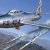 ITALERI 1321 Republic F-84 E/G Thunderjet | Flugzeug Bausatz 1:72