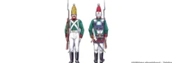 ITALERI 6006 Russische Grenadiere Napoleonische Kriege | 50 Stück | Militärfiguren Bausatz 1:72