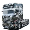 ITALERI 3952 Scania R730 Streamline Show Truck | LKW Bausatz 1:24