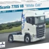 ITALERI 3965 Scania 770 S V8 White Cab | LKW Bausatz 1:24
