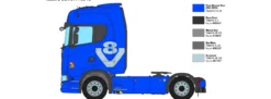 ITALERI 3965 Scania 770 S V8 White Cab | LKW Bausatz 1:24