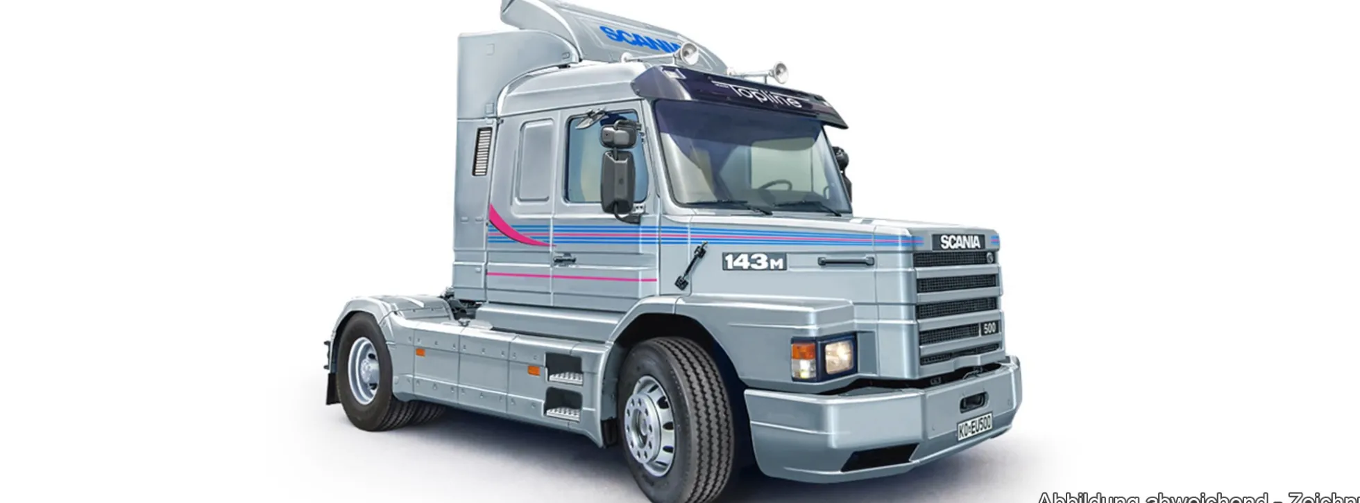 ITALERI 0736 Scania T 143 M 500 Topline | LKW Bausatz 1:24
