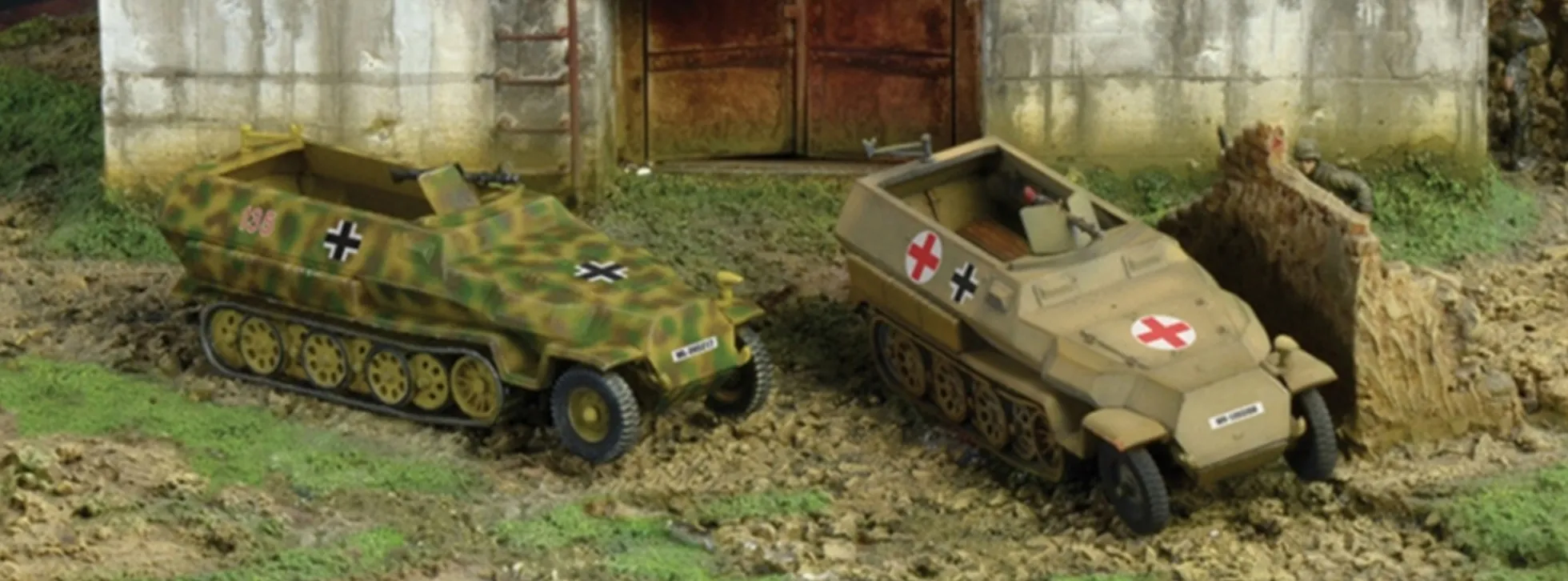 ITALERI 7516 SD.Kfz.251/1 Ausf. C Fast Assm. Kit | Militär Bausatz 1:72